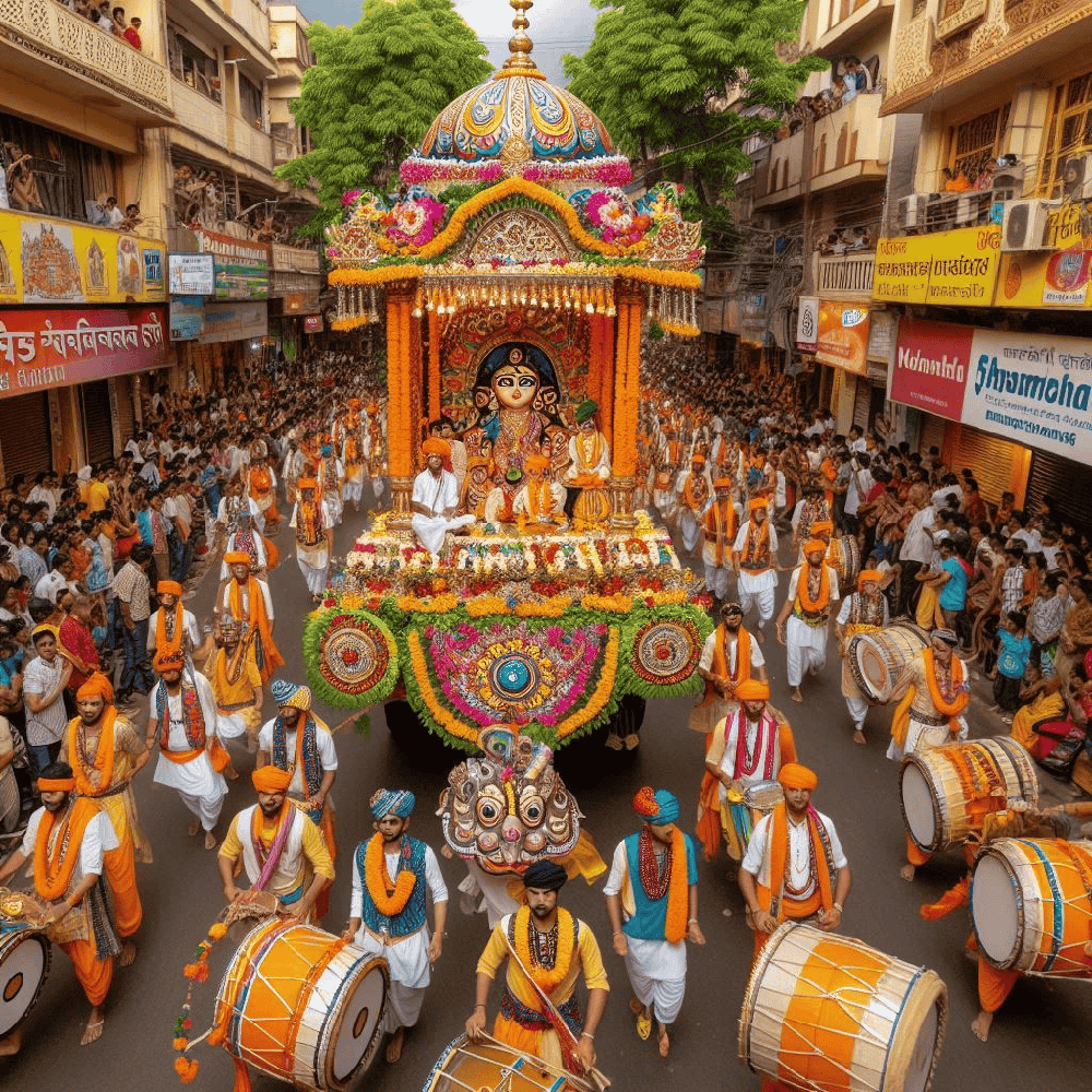 Rath Yatra procession